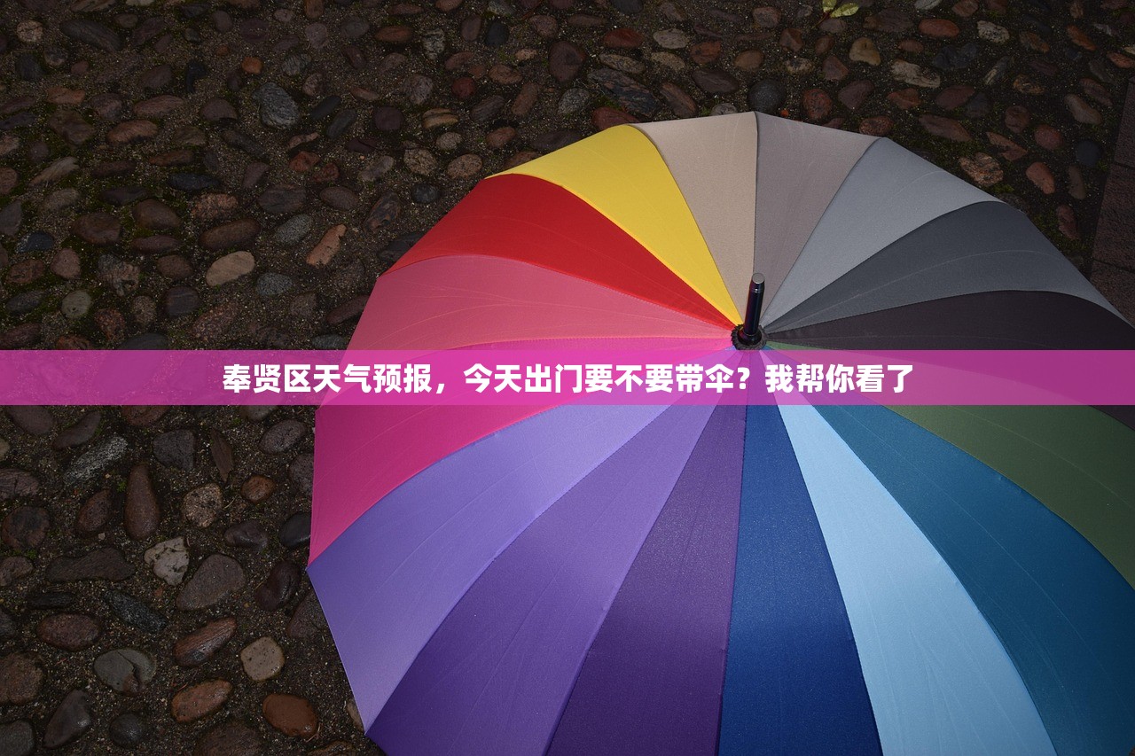 奉贤区天气预报，今天出门要不要带伞？我帮你看了